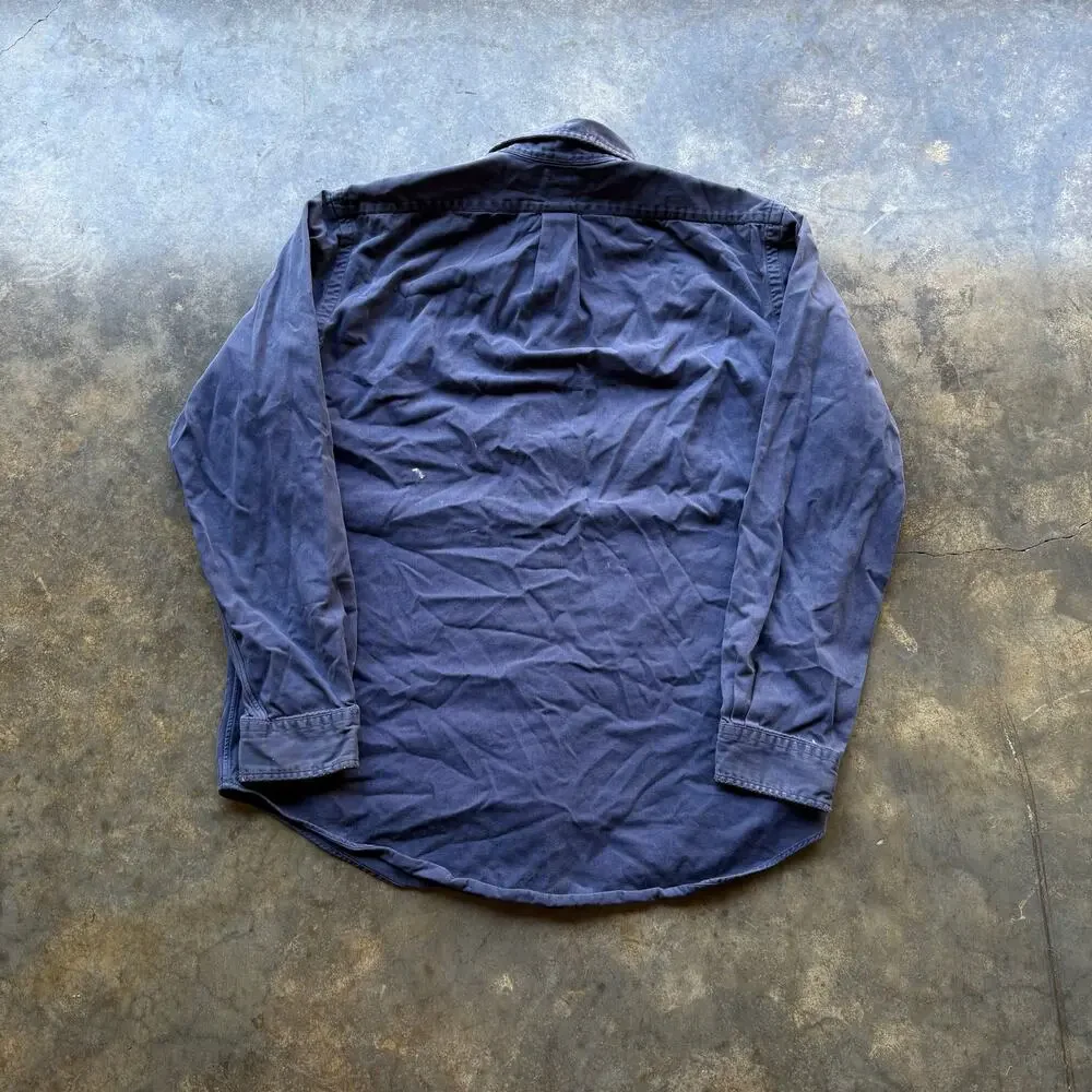 Vintage 90s Faded Polo Ralph Lauren‎ Cotton Shirt